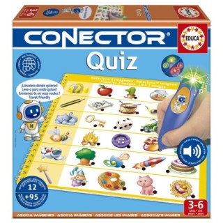 educa borras juego educativo conector quiz  multi  educa 20392