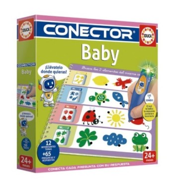 educa borras juego educativo conector baby  multi  educa 20394