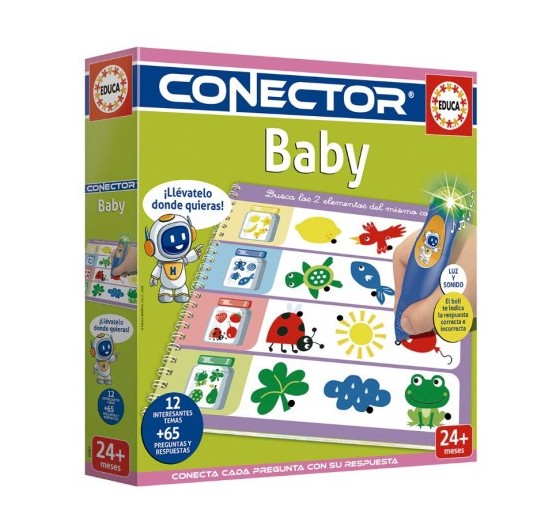 educa borras juego educativo conector baby  multi  educa 20394