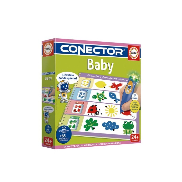 educa borras juego educativo conector baby  multi  educa 20394