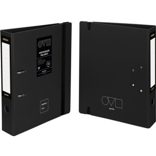 grafoplas archivador a4 65mm en polyfoam unequal minimal negro grafoplas 17262810