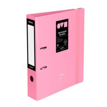 grafoplas archivador a4 65mm en polyfoam unequal minimal rosa grafoplas 17262853