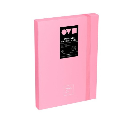 grafoplas caja de proyectos 3cm en polyfoam unequal minimal rosa grafoplas 91271053