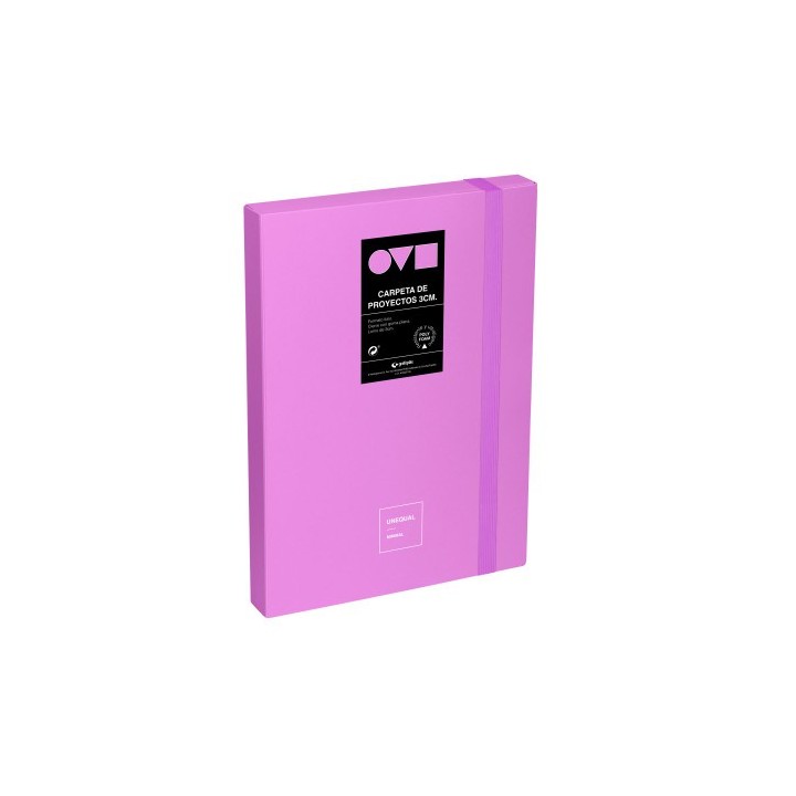 grafoplas caja de proyectos 3cm en polyfoam unequal minimal lavanda grafoplas 91271069