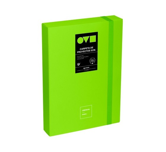 grafoplas caja de proyectos 5cm en polyfoam unequal minimal verde grafoplas 91271221