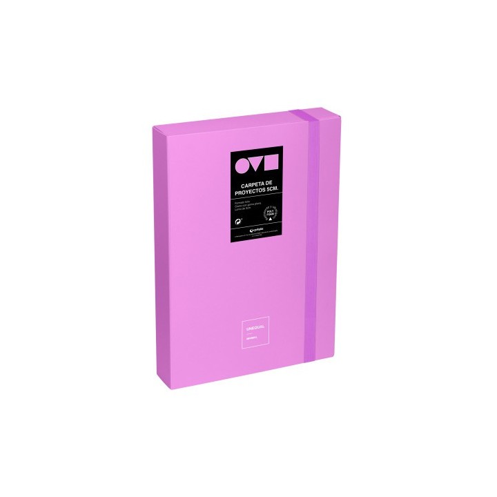 grafoplas caja de proyectos 5cm en polyfoam unequal minimal lavanda grafoplas 91271269