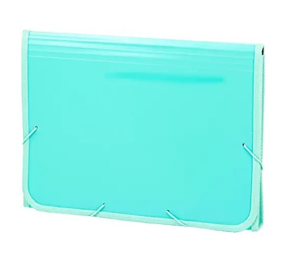 carchivo acordeon polipropileno soft folio 13 departamentos ribete goma menta carchivo 19260017