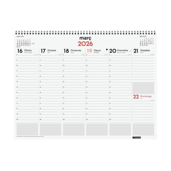 vade 26 finocam planif espiral sv/v cat