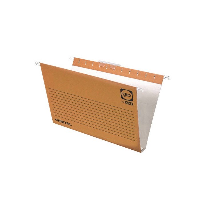 gio carpeta colgante cajon visor corto cristal folio lomo 30 k. bicolor gio 400021944  pack  25 unid