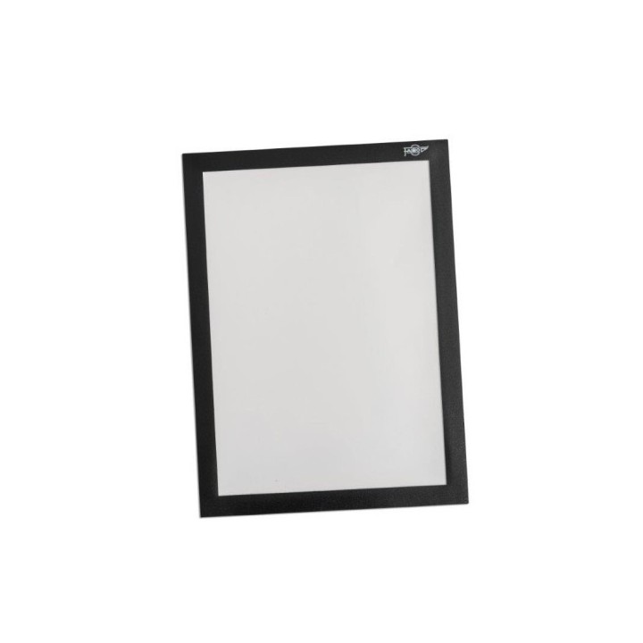faibo marco magnetico adhesivo a4 negro faibo 40102