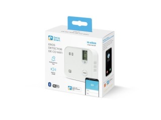 garza detector de seguridad de co smart wifi garza 401705c