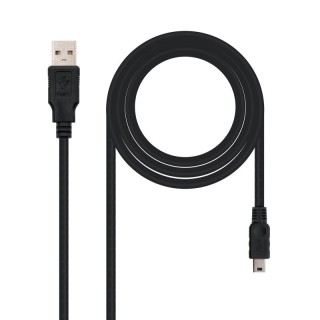 nanocable cable usb 2.0 tipo a/m mini usb 5pin/m1m