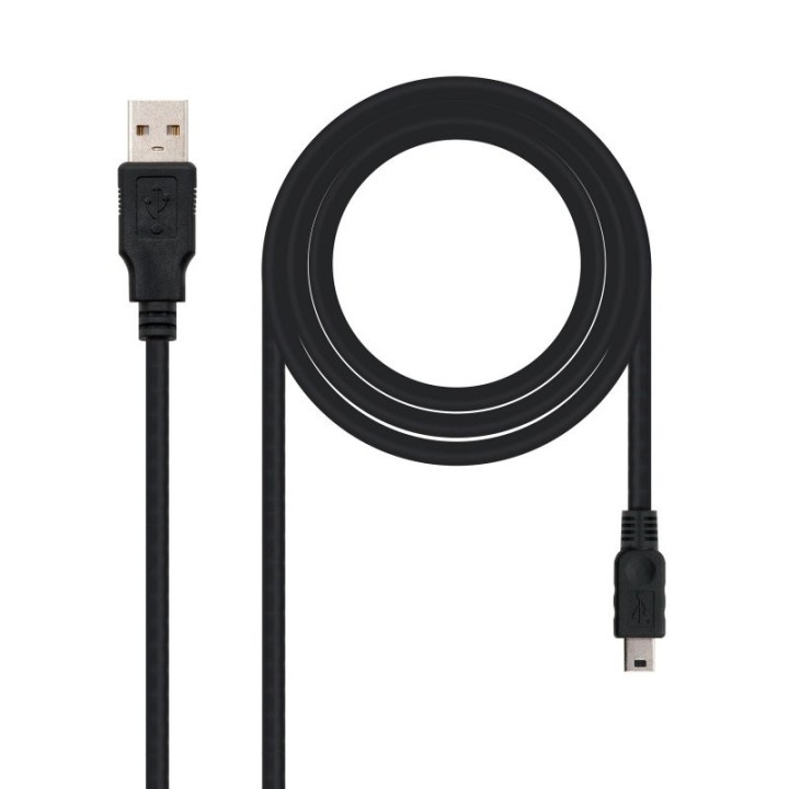nanocable cable usb 2.0 tipo a/m mini usb 5pin/m1m