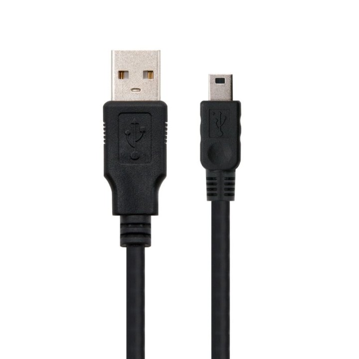 nanocable cable usb 2.0 tipo a/m mini usb 5pin/m1m
