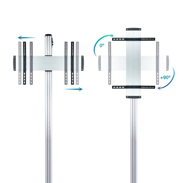 tooq fs2270m b soporte suelo fijo  37 70