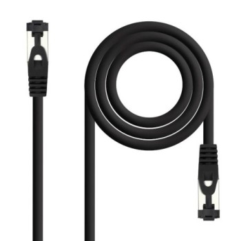 nanocable cable red cat. 8.1 2ghz sstp negro 0,25m