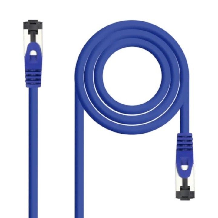 nanocable cable red cat. 8.1 2ghz sstp azul 0,25m