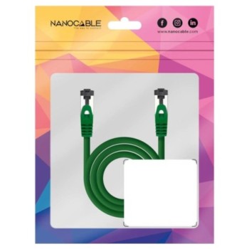 nanocable cable red cat. 8.1 2ghz sstp verde 0,30m
