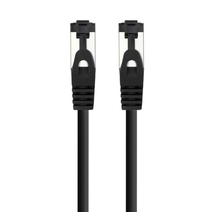 nanocable cable red cat. 8.1 sstp negro 0,5m
