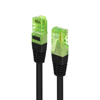 nanocable cable rj45 cat.6 utp cca 30cm negro