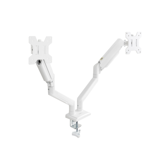 soporte mesa tooq pant. gira incli 2 brazos 13 34 blanc