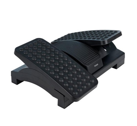 tooq tooq  tqfr0605 b  reposapies ajustable en altura e inclinacion, negro