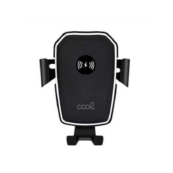 soporte coche cool+carga qi 360o cabezal giratorio