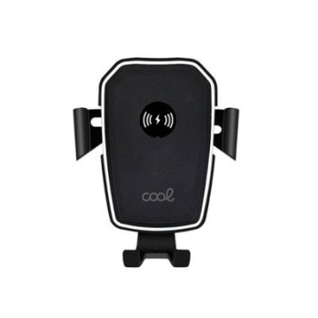 soporte coche cool+carga qi 360o cabezal giratorio