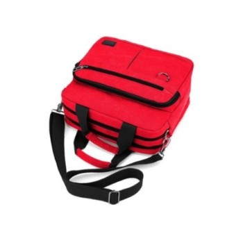 maletin portatil 12 13.5  cool cleveland red 330x250x80mm interior acolchado poliester