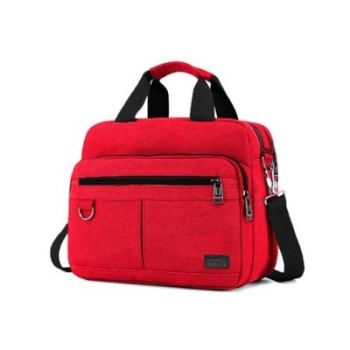 maletin portatil 12 13.5  cool cleveland red 330x250x80mm interior acolchado poliester