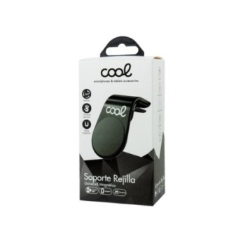 soporte coche cool magnetico para movil sujecion con pinza 360o cabezal giratorio