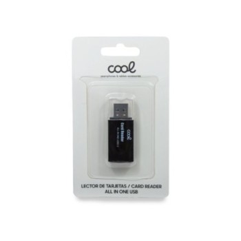 lector tarjetas cool all in one negro sd sdhc mmc m sd tf ms ms duo