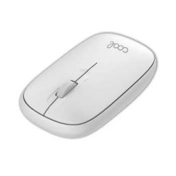 raton inalambrico cool slim 2in1 white 1200dpi usb bluetooth plug