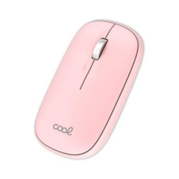 raton inalambrico cool slim 2in1 sky pink 1200dpi usb bluetooth plug