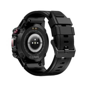 smartwatch cool amoled adventure negro 1.43  correa silicona 22mm ip67 bluetooth 5.2