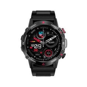 smartwatch cool amoled adventure negro 1.43  correa silicona 22mm ip67 bluetooth 5.2