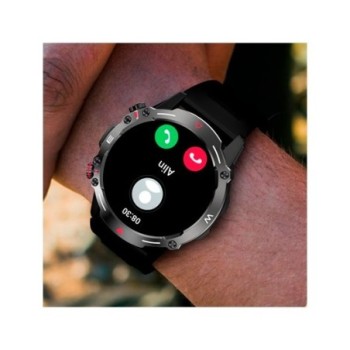 smartwatch cool amoled adventure negro 1.43  correa silicona 22mm ip67 bluetooth 5.2