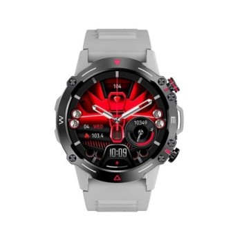 smartwatch cool amoled adventure gris 1.43  correa silicona 22mm ip67 bluetooth 5.2