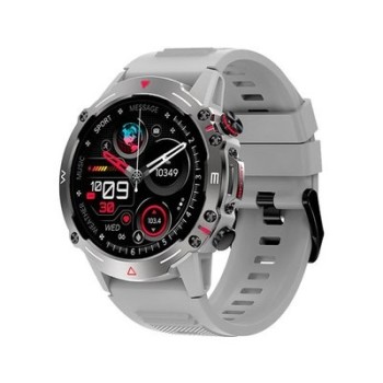 smartwatch cool amoled adventure gris 1.43  correa silicona 22mm ip67 bluetooth 5.2