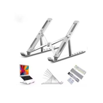 soporte portatil cool aluminio 240x44x10mm ancho max 160mm