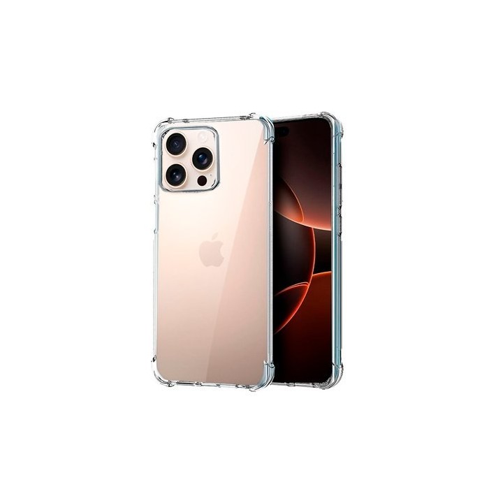 funda cool iphone 16 pro max transparente antishock esquinas reforzadas