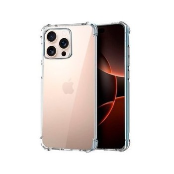 funda cool iphone 16 pro max transparente antishock esquinas reforzadas