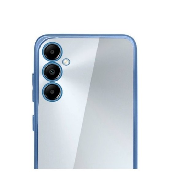 funda cool samsung a05s azul borde metalizado azul