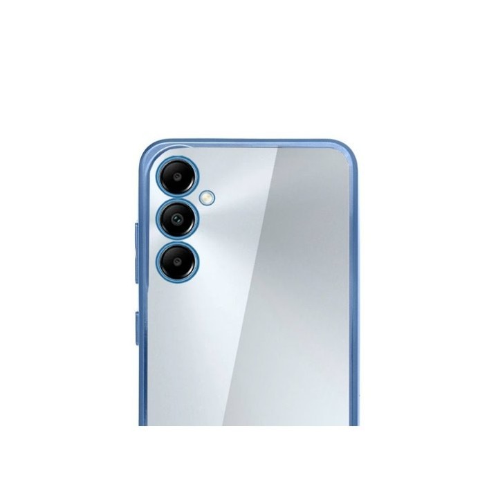 funda cool samsung a05s azul borde metalizado azul