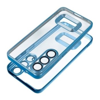 funda cool samsung a05s azul borde metalizado azul