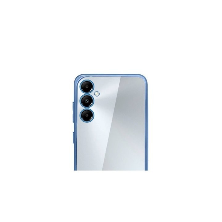 funda cool samsung a05s azul borde metalizado azul