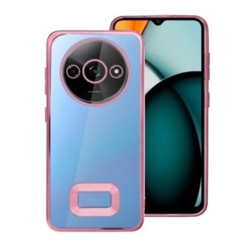 funda cool xiaomi redmi a3 borde metalizado rosa funda cool xiaomi redmi a3 borde metalizado rosa 0