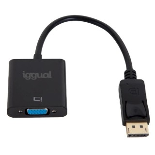iggual adaptador displayport  m  a vga  h