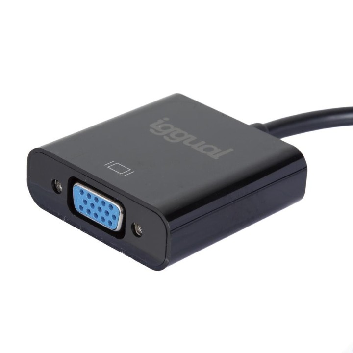 iggual adaptador displayport  m  a vga  h