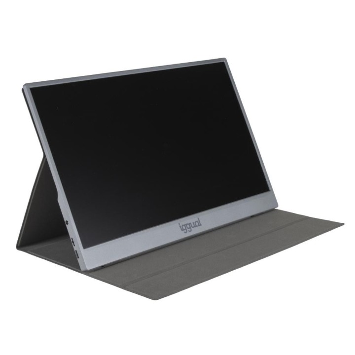 iggual monitor portatil 15,6 ips fhd usb c funda